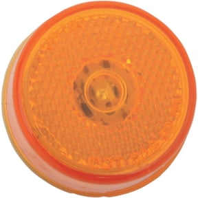 Bluhm Enterprises Round 2in. 8 LED Trailer Light - Amber