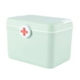 thumbnail image 1 of Blukids All-Purpose Portable Compact First Aid Kit, Ideal for Home, Car, Travel and Outdoor Emergencies(Green), 1 of 8