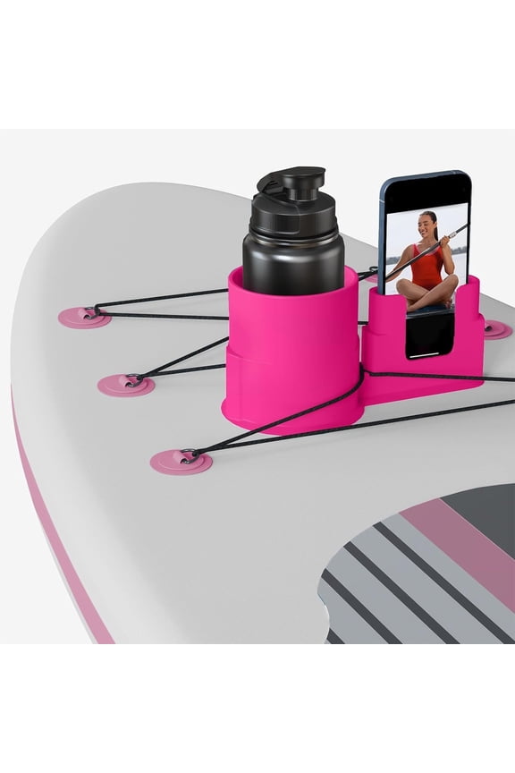 Cup Paddle Board,Stand Up Paddle Board Accessories SUP Kayak Holder for Drink(Hot Pink)
