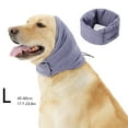 thumbnail image 1 of Blukids Dog Thunder Ear Muffs,Dog Calming Hoodie No Flap Ear Wraps for Dogs Hematoma Healing,Dog No Flap Noise Protection Ear Wrap Relieve Anxiety,Dog Ear Cover The Grooming, Pet Supplies(Purple), 1 of 8