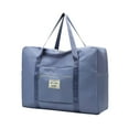 thumbnail image 1 of Blukids Extra Large Storage Tote with Zippers & Carrying Handles, Heavy-Duty Oxford Fabric Moving Bags for Laundry, Space Saving, Storage, Winter(Light Blue), 1 of 8