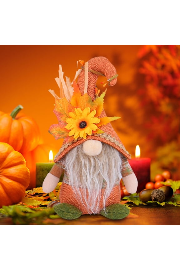 Fall Decorations for Home Thanksgiving,14 Style, Scarecrow Plush Handmade Scarecrows Dolls, Autumn Figurines Gift Halloween Holiday Harvest Indoor Front Porch Tabletop Decor(G)