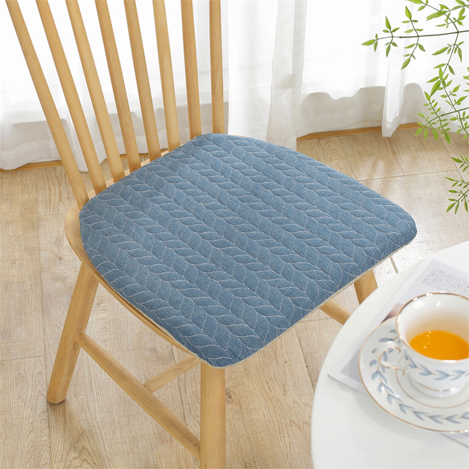Blukids Indoor Chair Cushions for Dining Chairs, Super Comfortable ...