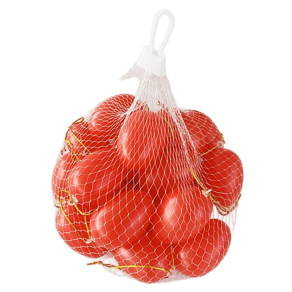 Blukids Plastic Easter Eggs, 20Pack, Colorful DIY Painted Plastic Easter Eggs Bulk, Empty Easter Eggs Empty, Plastic Eggs Fillable, Easter Basket Fillers, Small Easter Eggs Plastic Fillable(Red)