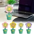 thumbnail image 1 of Blukids Portable Sun Flower Desk Mini Fan,Cute Design,USB Rechargeable,Strong Wind,Personal Small Quiet Table Fan for Home Office Outdoor Travel, 1 of 4