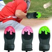 Blukids Sliding Mitt for Baseball and Softball, Sliding Glove for Adults Youth Kid, Easy-to-Wear, Durable and Breathable Wrist-Protection Sliding Pads(Green)