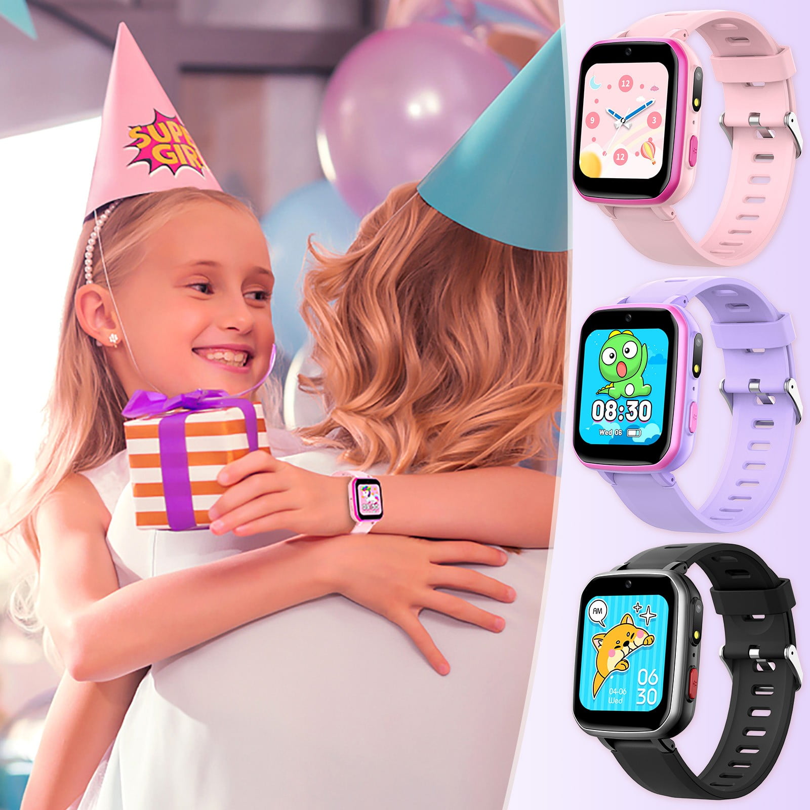 Blukids Smart Watch for Kids with 15 Games Camera Video Recorder