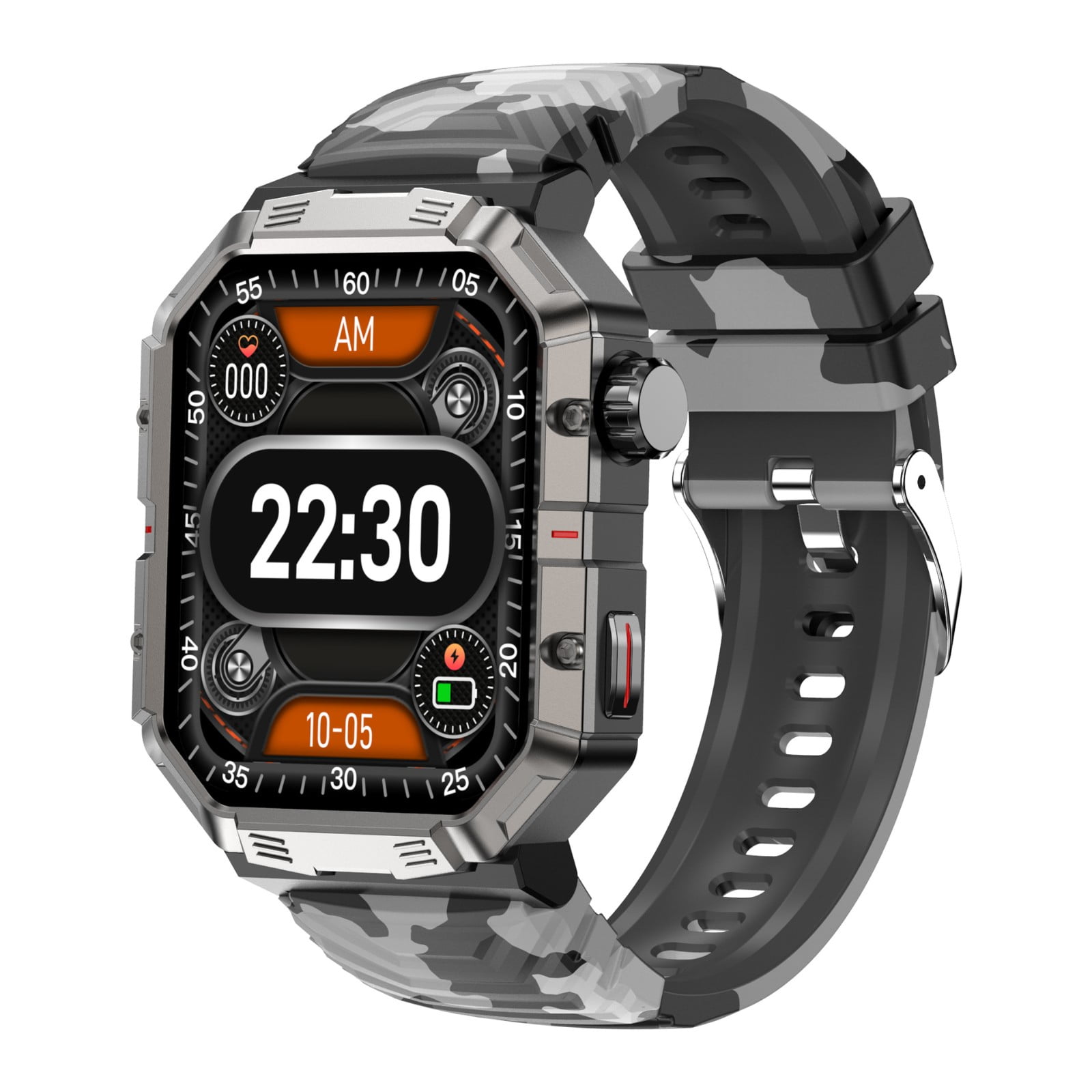 Blukids Smart Watch for Men Women,1.69" HD Screen,Answer/Make Call,IP68 Waterproof,Multiple Sport Modes,Heart Rate Sleep Monitor,Outdoor Fitness Tracker,Smart Watch for Android iOS,Father’s Day Gift
