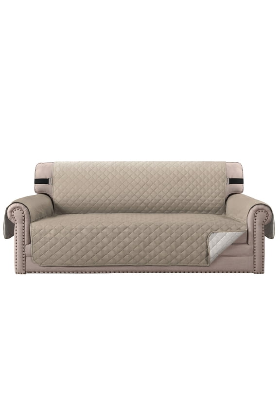 Sofa Cover for 3 Cushion Couch Polyester 117×76" Indoor Non Slip Sofa Covers Super Soft & Comfortable Seat Cushion Pets Dogs Friendly