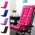 thumbnail image 1 of Blukids Super Soft Chaise Lounge Cushions Lounge Chair Cushion Waterproof Thickened Rocking Chair Cushion for Outdoor Patio Garden Beach Indoor Home Office,15×43 inch(Hot Pink), 1 of 6