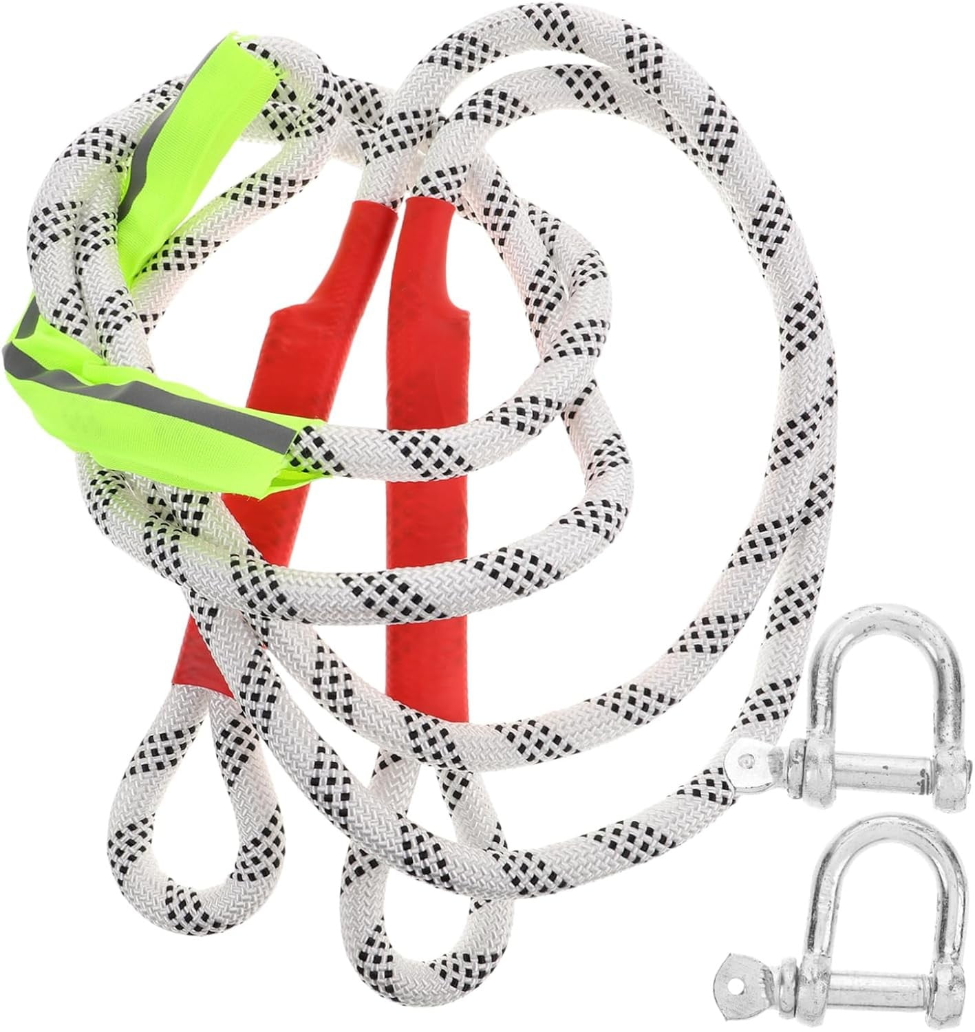 Food Save Rope Blukids Tow Strap with Hooks (30,000lbs) Tree Saver Winch Strap ...