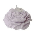 thumbnail image 1 of Blukids Valentines Candle Decorations, Peony Flower Shape Candles 1 Pack Soy Wax Decorative Candle for Bedroom Home Scented Candle Gift to Friends Family(Purple), 1 of 3