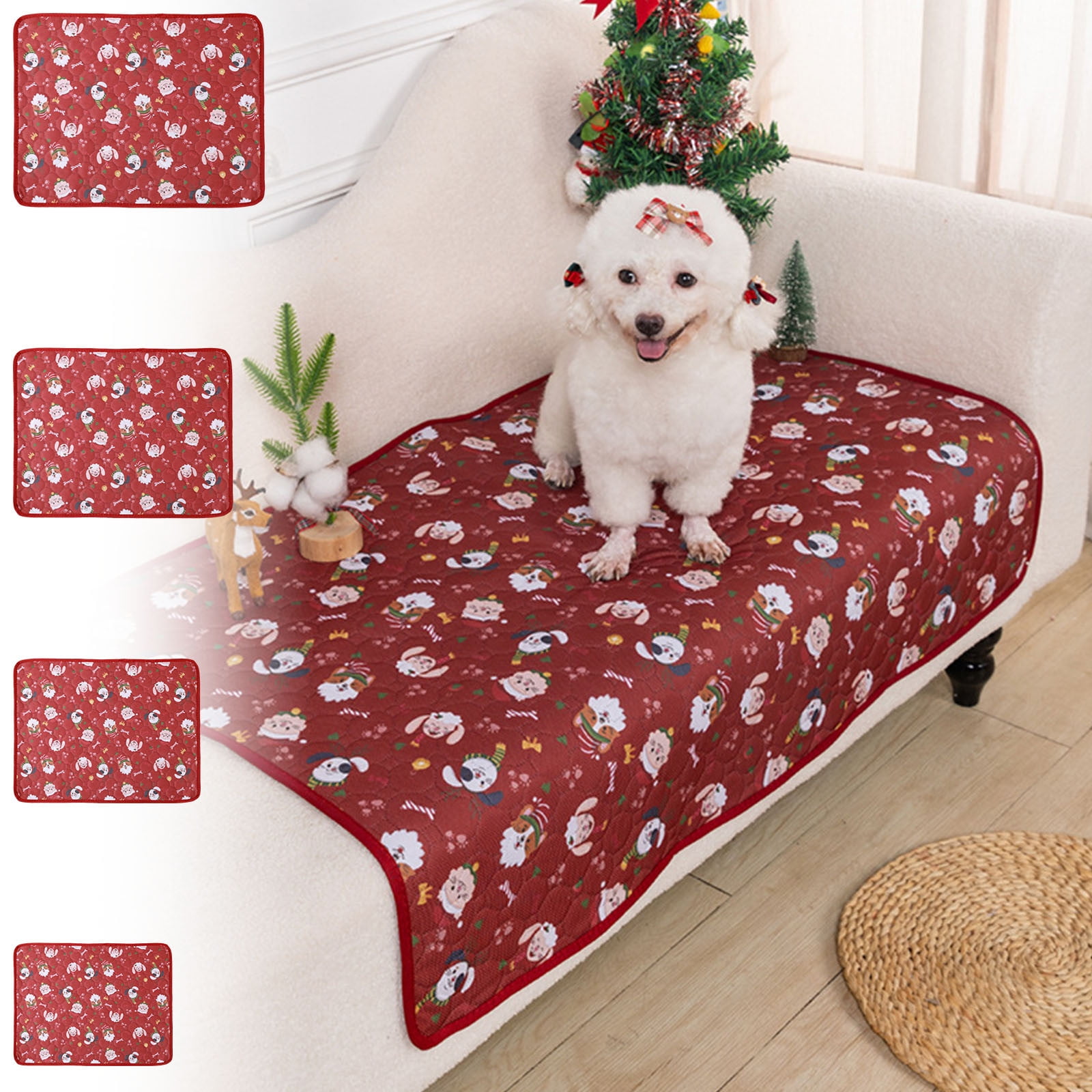 Blukids Washable Pee Pads for Dogs Cats, Reusable 