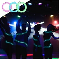 Blukids Wire Portable El Wire Neon Lights Wearable LED Lights Electroluminescent Wire Battery Operated Glow Wire Neon El Wire LED Lights for DIY Clothes Halloween Christmas Decorations(Blue)