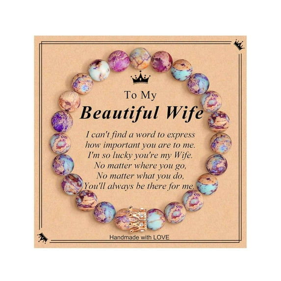 Blukids Woman Birthday Gifts Idea Friendship Gifts For Women Best Friends Besties Aunt Female Mom Daughter Granddaughter Anniversary Christmas Valentines Day Healing Stone Crown Gifts For Her(B)