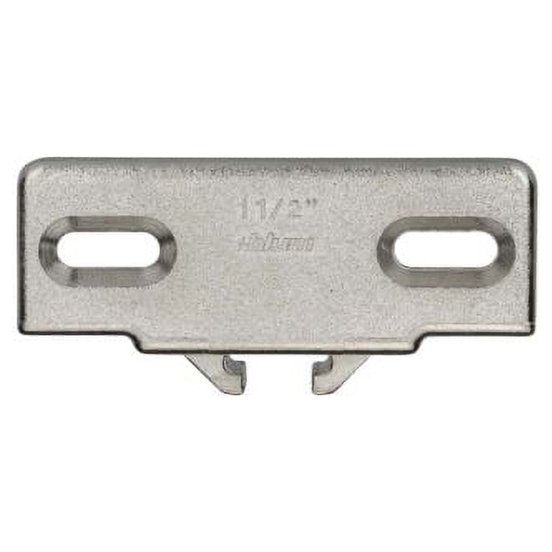 Blum Compact 33 Hinge Set - 110 Degree, 1/2" Overlay, Screw-On Cup (Pack Of 2 Hinges With Plates)