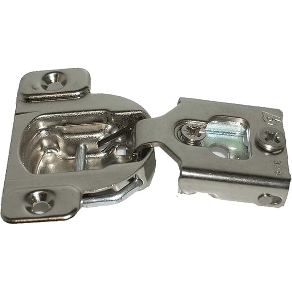 Blum 105 Degrees Compact 38N Series 3/8" Overlay Screw-On One Piece Design Cabin
