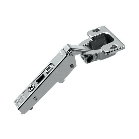 Blum 120 Degree Straight Arm Clip Top Overlay Screw-On Hinge