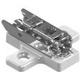 thumbnail image 1 of Blum 173H9130.06 Clip 9Mm Adjustable Cam Height Screw-On Wing Plate - Nickel, 1 of 1