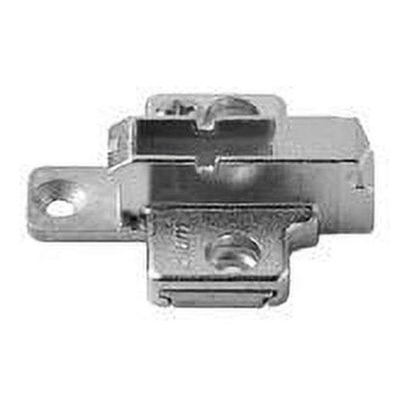 Blum 175H9160 Clip Top Two Piece Wing Mounting Plate - Nickel