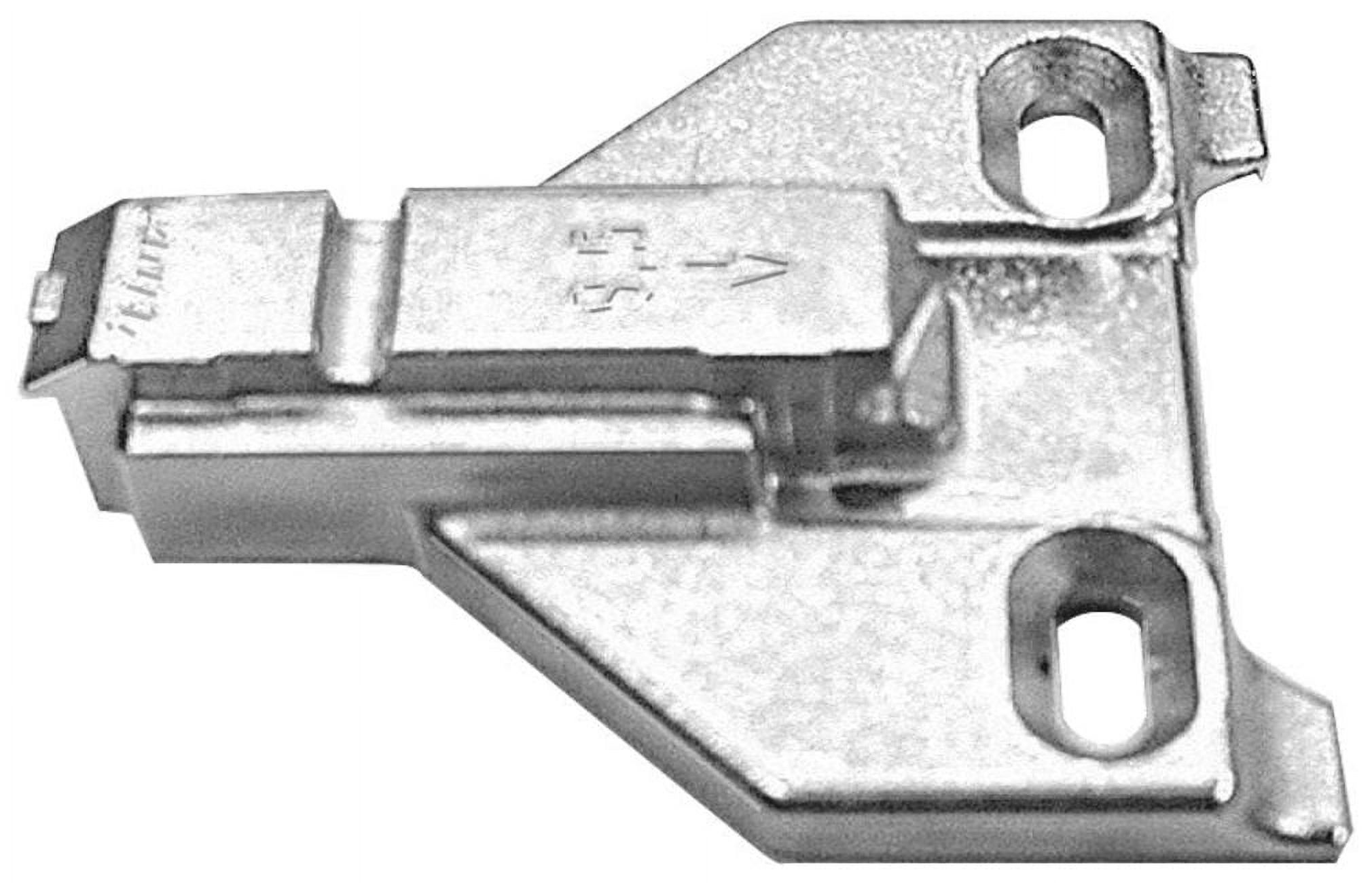 Blum 175L6030.21 Clip Top Face Frame Adapter Plate - Nickel - image 1 of 2