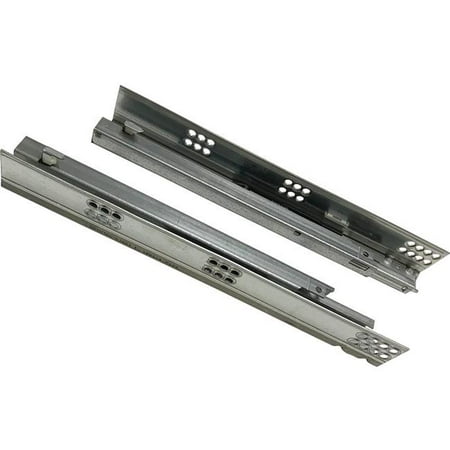 Blum 18 Edge 0.5-0.625th 0.875 Extension Undermounts with Soft Close - 75 lbs