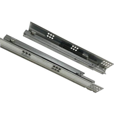 Blum 21 Edge 0.5-0.625th 0.875 Extension Undermounts with Soft Close - 75 lbs