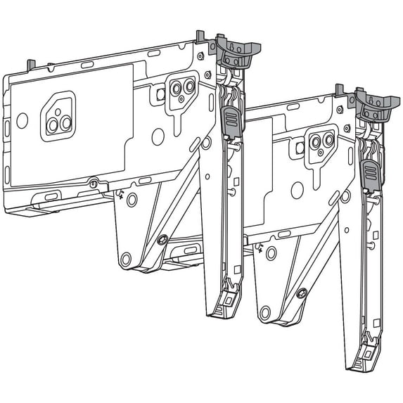 Blum 22K2700 Aventos Hk-Top Series Lift Mechanism - Silver