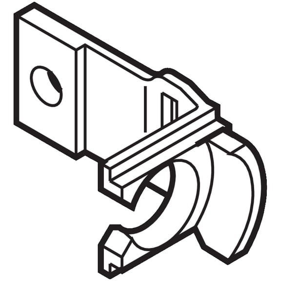 Blum 298.3210.01 Metabox 1.5 Mm Screw On Drawer Front Posi Stop Bumper - Natural
