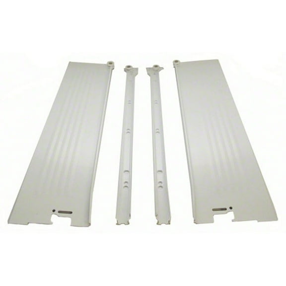 Blum 320K5000c15 Metabox 20" Long X 4-5/8" High Drawer Slide Set - White