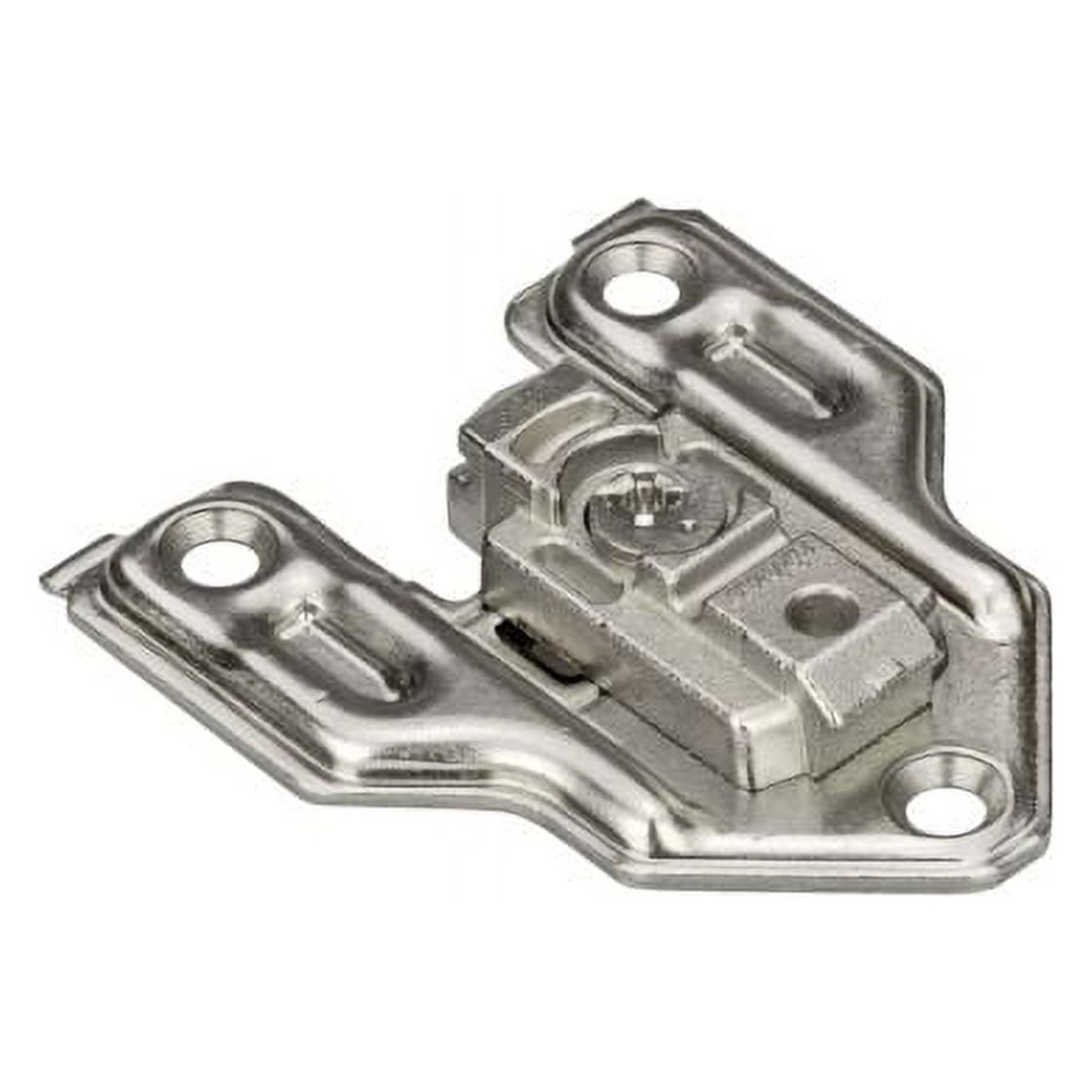 Blum 50-Pack Cam Adjustable Clip Face Frame Screw-on 3mm Mounting Plate, Nickel Plated - image 1 of 3
