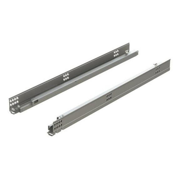 Blum 554H2290b01 Tandem Edge 7/8 Extension 9" Soft-Close 100 Lbs - Zinc