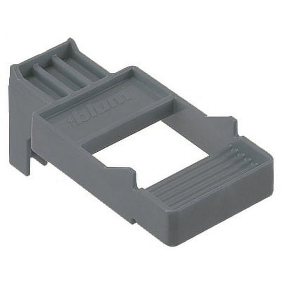 Blum 65.5631.Us Tip-On Blumotion Template For Legrabox Cabinet Profile - Matte Orion Gray