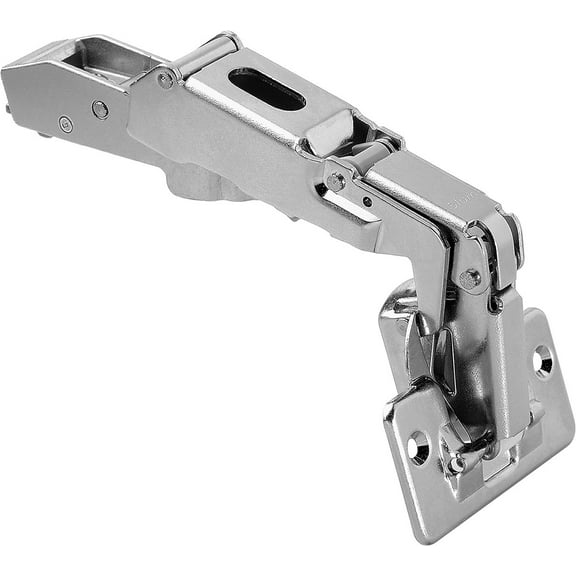 Blum 70T6550 Clip Top Full Overlay Screw-On Cabinet Door Hinge - Nickel