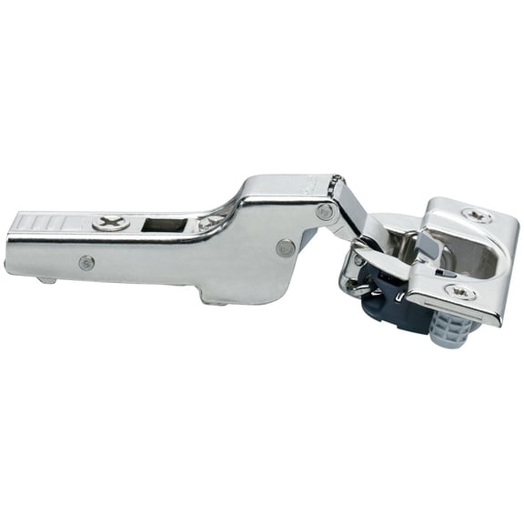 Blum 71B3680 Hinge 110 Degree Half Overlay Soft-Closing Doweled - Nickel