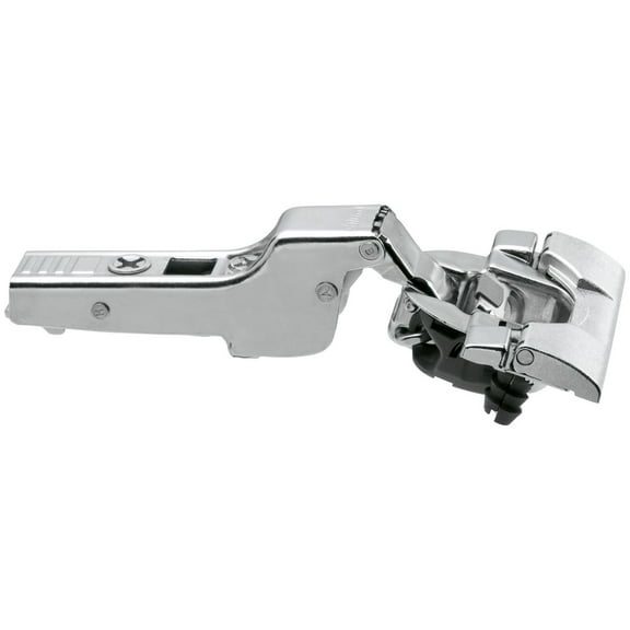 Blum 71B3690 Clip Top Partial Overlay Inserta Concealed Euro Cabinet Door Hinge - Nickel