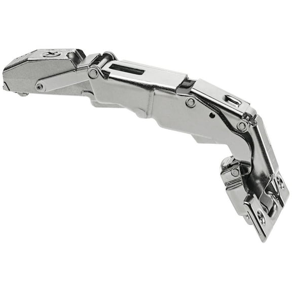Blum 71T7550 Hinge 0 Protrusion 155 Degree Overlay Self-Closing Screw-On - Nickel