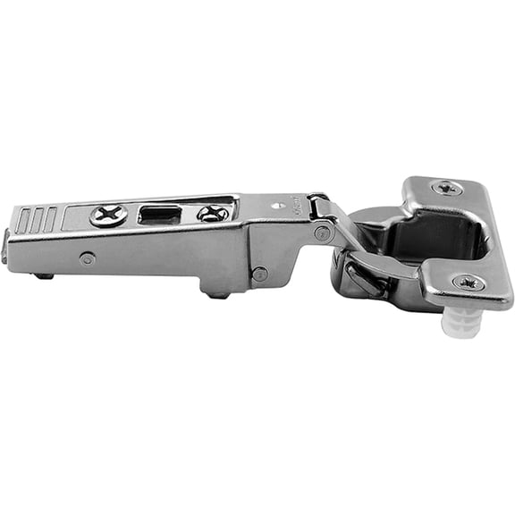 Blum 71T9580 Hinge Thick Door 95 Degree Overlay Self-Closing Doweled - Nickel