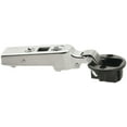 thumbnail image 1 of Blum 75T4100 Clip Top Full Overlay Screw-On Glass Cabinet Door Hinge - Black, 1 of 5