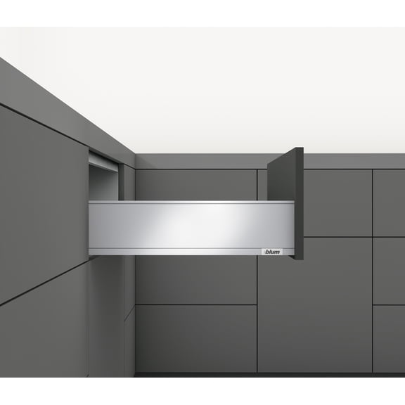 Blum 773K45s0s Legrabox 18" L X 5-1/16" H Full Extension Concealed Drawer System Kit -