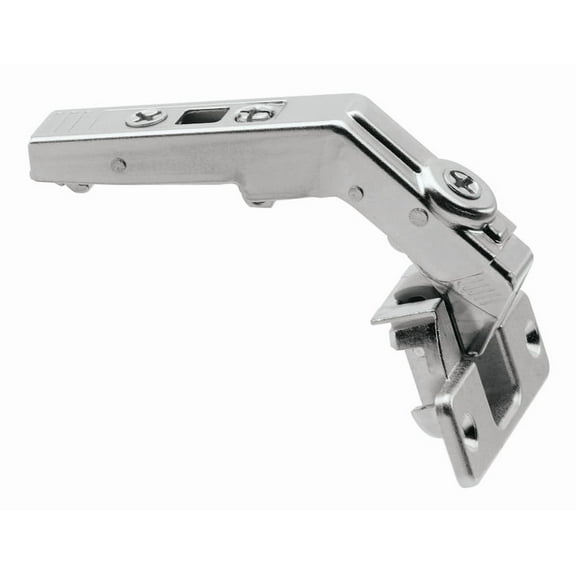 Blum 79T8500.10 Clip Top Full Overlay Screw-On Bi-Fold Cabinet Door Hinge - Nickel