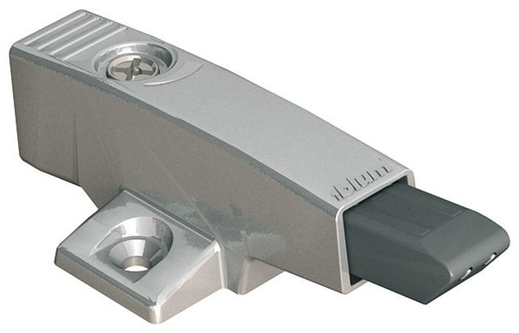 Blum 971A0500 Blumotion Soft Closing Wing Plate Mechanism For Euro Hinges - Nickel - image 1 of 5