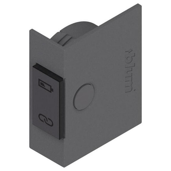 Blum B23P5020 DG Servo Drive for Aventos Switch Set, Dark Gray