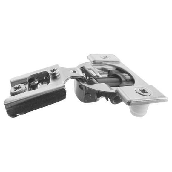 Blum 38N358B.10 Compact 5/8" Overlay Wrap Around Press-In Hinge - Nickel