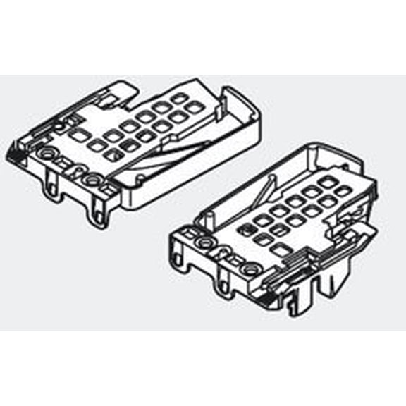 Blum - BL-T51.1700.04-R - Locking Device for Series 562 Runners-Right