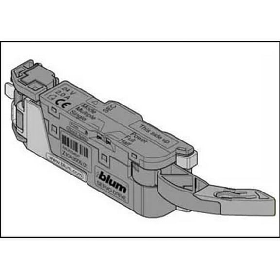 Blum BZ10A3000.03 Dust Gray Tandem Drive Unit for Servo Drive Drawer Systems