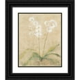 thumbnail image 1 of Blum, Cheri 26x31 Black Ornate Wood Framed with Double Matting Museum Art Print Titled - Orchid Cool, 1 of 4