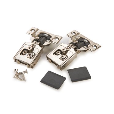 Blum Compact 38B358BF22 Soft Close Hinges – 20 Pack – 1-3/8+ Overlay, Face Frame, Press In