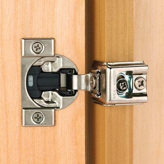 Blum Compact Face Frame Hinge with Blumotion 1-3/8" Overlay Pair
