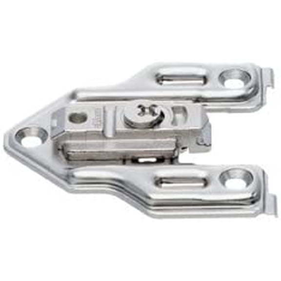 Blum Face Frame Cam Adapter Plate - Center Mount - Height 3mm